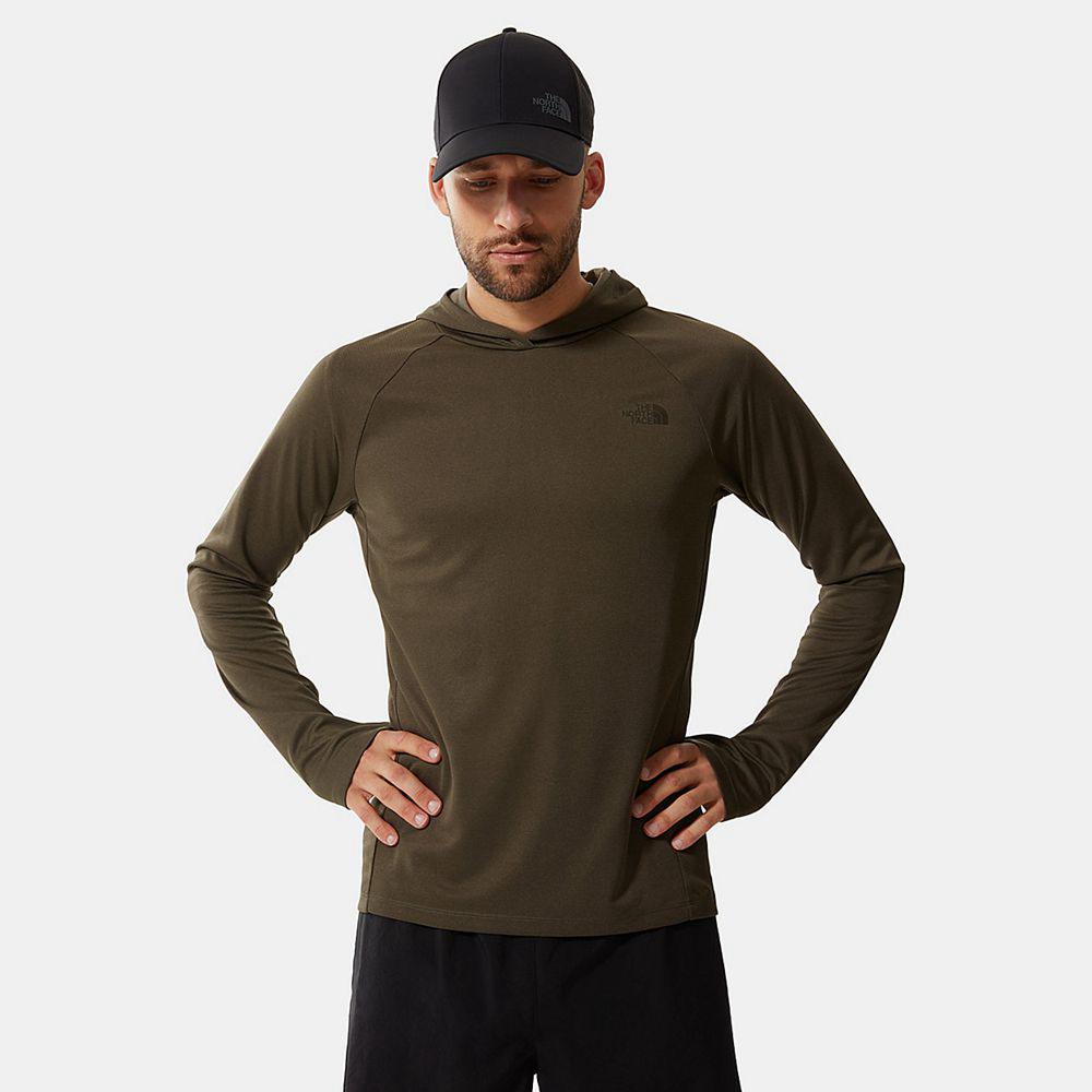 The North Face Wander Ανδρικα Φούτερ Hoodie - Πρασινο (VODZ79401)